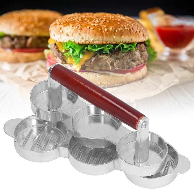 Hamburger Press Patty Mold Mini Burger Press Maker for Outdoor