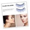 Baluue 25pairs Rhinestone Fake Eyelash Extensions for Festivals and Cosplay