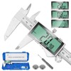 Digital Caliper, 6 Inch Caliper Tool with Extra Large LCD