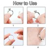 BPTZYLN 24 Pack 8 Size Ring Sizers for Loose Rings,