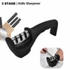 Unbranded Knife Sharpener 3 Stage Professional Ceramic Tungsten Kitchen Sharpening