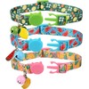 BoomBone 3 Pack Cat Collar with Bell and Cute Fruit