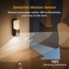 Lyridz Rechargeable Wall Sconce, LED Motion Sensor Night Light, Stick-on