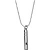 USHOBE Whistle Pendant Necklace Alloy Outdoor Emergency Whistle Emergency Survival