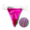 Pink and Green Party Decorations Metallic Hot Pink Light Green