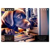 The Funny Labrador Calendar (Desk Calendar 2026 DIN A5 Landscape),