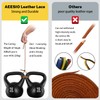 Aeesio Softball Baseball Glove Lace, Mitt Lace Repair Kit Includes
