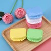 Pack of 5 Braces Box, Dental Orthodontic Retainer Prosthesis Storage