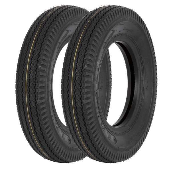 Set of 2 Hykolity Highway Boat Utility Trailer Tire 5.30-12