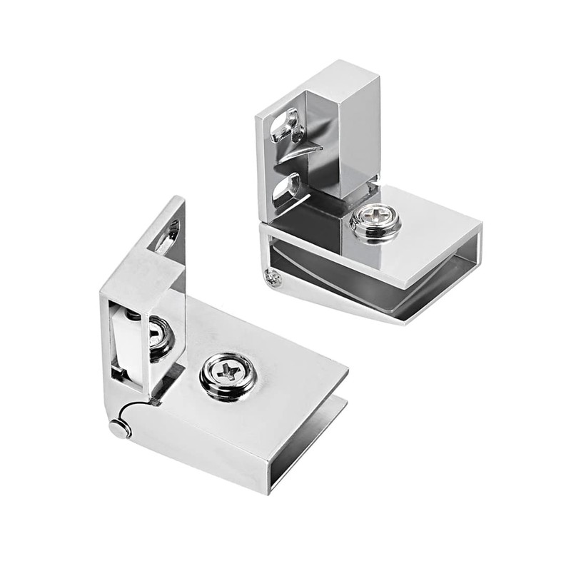 sourcing map 1 Pair Glass Door Display Cabinet Door Hinge