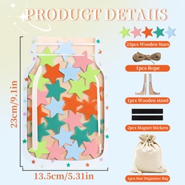 Reward Jar, Star Jar Reward System Magnetic, Behavior Management Tools for Classroom Board Home Training Reward