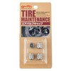 Amon 8826 Air Valve Caps, Ayame (Diamond) Knurling, Pack of