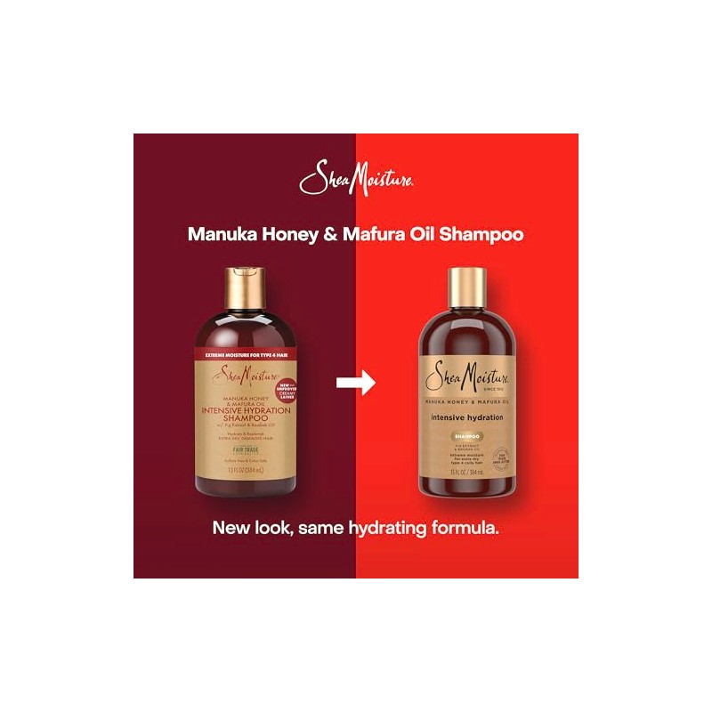 Shea Moisture Mh&Mo Int Hyd Shampoo 384 ml/13Oz 384 ml