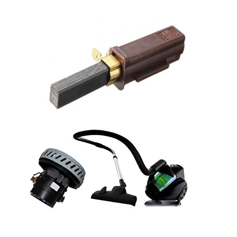 QINALO 2 Pcs 2311480 Vacuum Cleaner Motor Carbon Brushes for