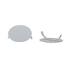 O4L Spring Cover White Round Diameter 72 mm for Diameter