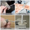 sourcing map Diamond Needle Files 3 mm x 140 mm