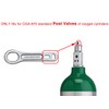 iGuerburn Small Heavy Duty Metal Oxygen Cylinder Tank Wrench O2