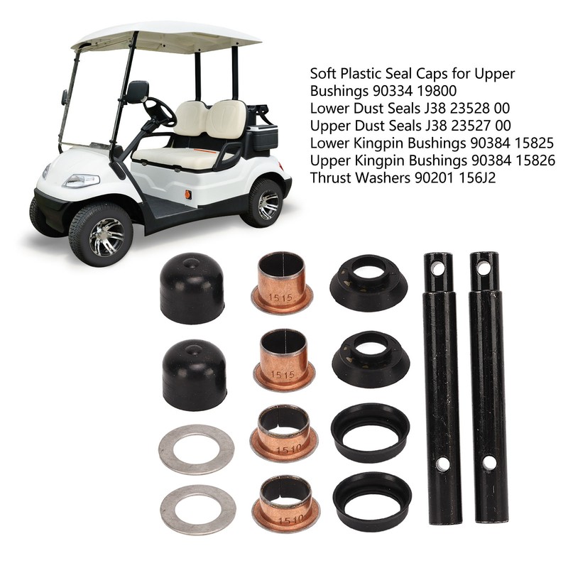 Golf Cart King Pin and Bushing Kit J38 23528 00