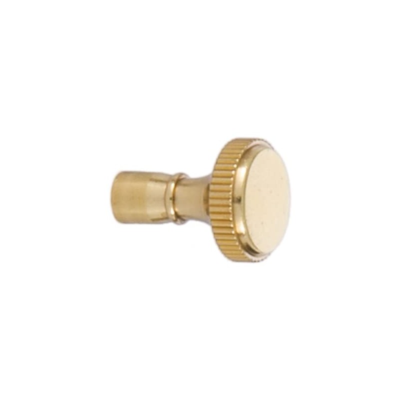B&P Lamp® Polished and Lacquered Solid Brass Knurled Key