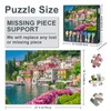 1000 Pieces Jigsaw Puzzle for Adults, Varenna Village Jigsaw Puzzles,