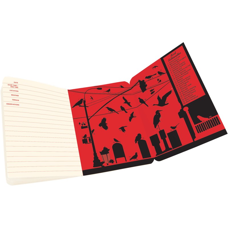 Urban Birdwatching Passport Sized Mini Notebook