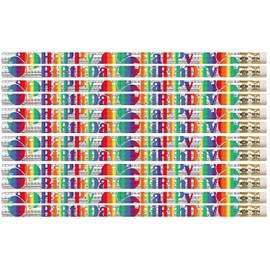 Express Pencils D1356 Birthday Blitz - 36 Qty Package - Happy Birthday Pencils