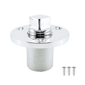 Stainless Steel Marine Boat Garboard Drain Plug Fits 1 Transom Hole