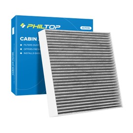 PHILTOP Cabin Air Filter, Replacement for CF11809 Silverado 1500 (2014-2018), Sierra 1500 (2014-2018), Escalade 2014-2020, Premium ACF018 Cabin Filter with Activated Carbon, Filter Up Dust Pollen