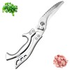 MISHURACLES Multi-functional Chicken Fish Meat Bone Scissors Stainless Steel Poultry