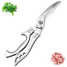 MISHURACLES Multi-functional Chicken Fish Meat Bone Scissors Stainless Steel Poultry Shears