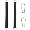 2PCS Tree Swing Straps with 2 PCS Heavy Duty Safety