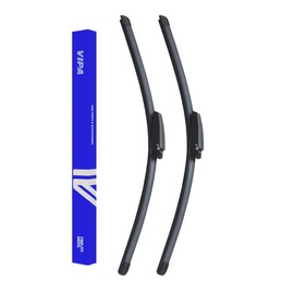 Premium Vipa Wiper Blade Kit | Fits: BENTLEY CONTINENTAL Coupe (Jun 2003 to Mar 2018) | All-Weather Performance | Durable, Streak-Free Windshield Wipers | Easy Installation