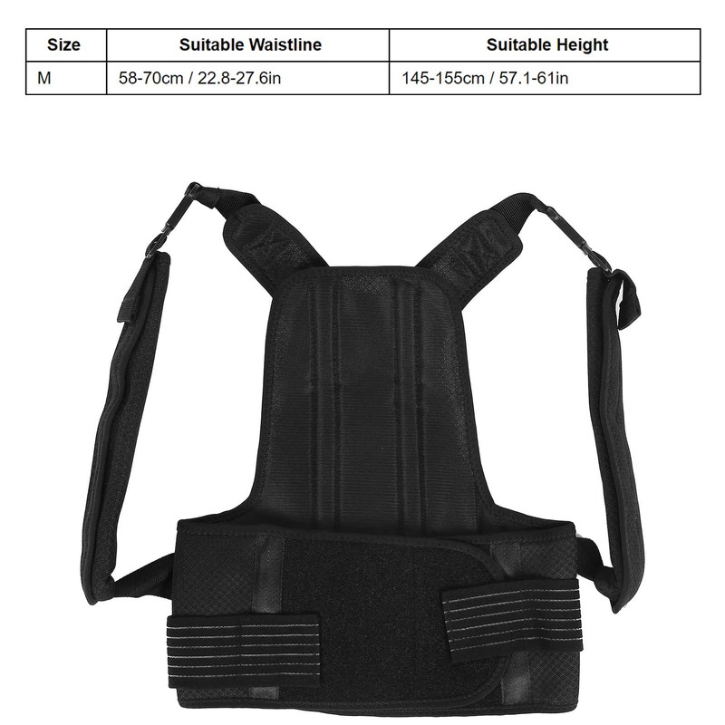 Adjustable Hunchback Correction Belt Posture Corrector Brace Keel Back Spine