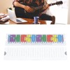 Plastic Guitar Scale Slider, Guitar Pentatonic Slide Ruler, Guitar Fingerboard