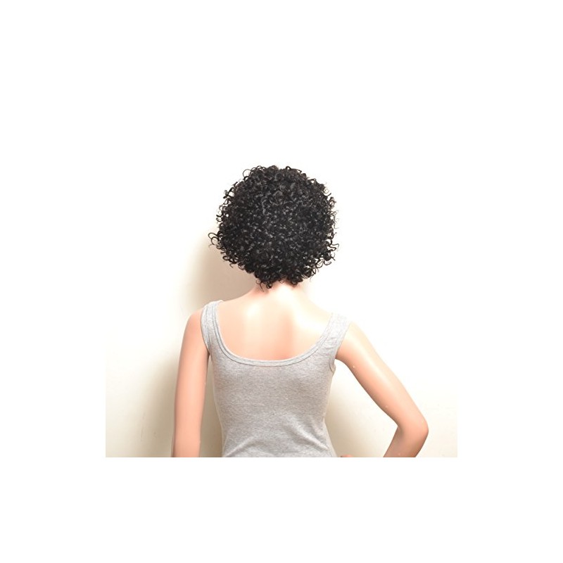 Sleek Mia Human Hair Wig 1B Natural Black