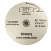 MTP Abrasive Cut Off Disc for Metal V-bar Masonry Concrete