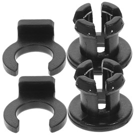 Mobestech Printer Hotend Tube Connector Clips Plastic Fittings Set for Secure Extruder Installation Easy to Use Clamps for Enhanced Printing Experience