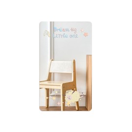 MYRO - Self-Adhesive Designed Mirror for Children – Wall-Mounted Shatterproof Acrylic Wall Mirror for Kids’ Bedroom, Nursery, School Locker & Playroom (Dreamer)