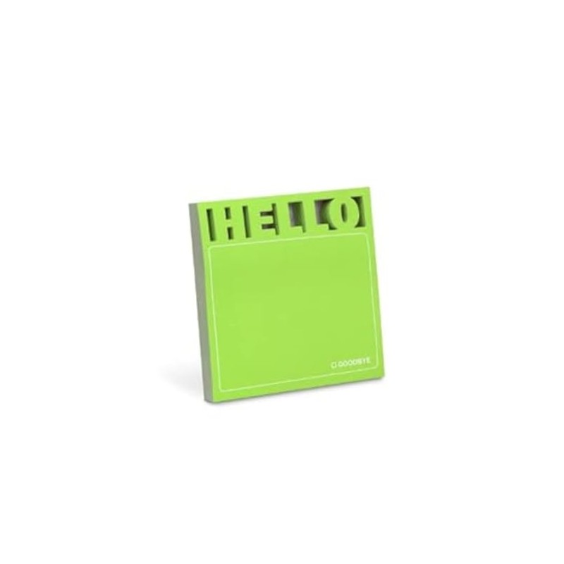 Knock Knock Hello Diecut Sticky Note