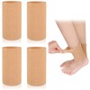 Suhine 4 Pcs Ankle Sleeve Ankle Gel Sleeves Ice Skate