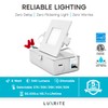 Luxrite 3 Inch Square Ultra Thin LED Recessed Light with