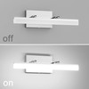 Aipsun 15.7 inch LED Vanity Lights Adjustable Bathroom Wall Light