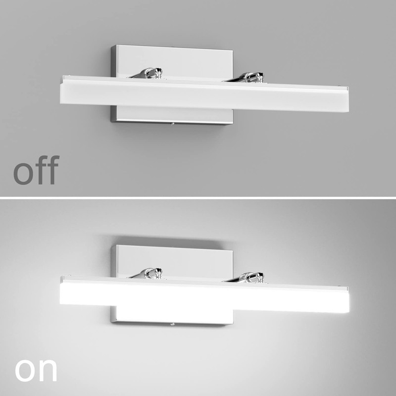 Aipsun 15.7 inch LED Vanity Lights Adjustable Bathroom Wall Light