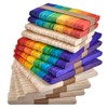 600PCS Mixed Coloured Lollipop Sticks for Crafts Wood Craft Sticks