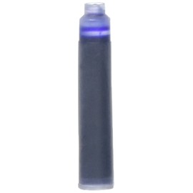 Xezo Blue Ink Cartridges for Fountain Pens, Standard International/European Size. Pack of 10.