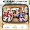 TAZENI Baby Car Mirror With Light for Baby Rechargeable Baby