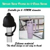 Silicone woolen hat Straw Covers Cap Compatible with yeti straw