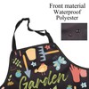 FUSTMW Garden Apron With Pockets Garden Lovers Gifts Gardening Apron