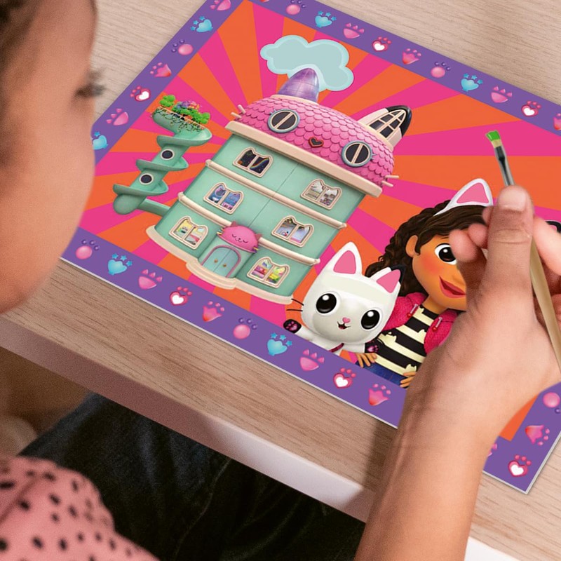 Ravensburger - CreArt Junior Series: Gabby's Dollhouse Painting Set by