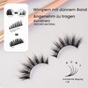 Happy Heartbeat 3D Fluffy False Eyelashes, Natural Look, Faux Mink